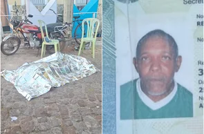 Regino Gomes passou mal e morreu durante o festejo