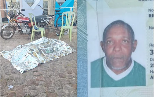 Regino Gomes passou mal e morreu durante o festejo
