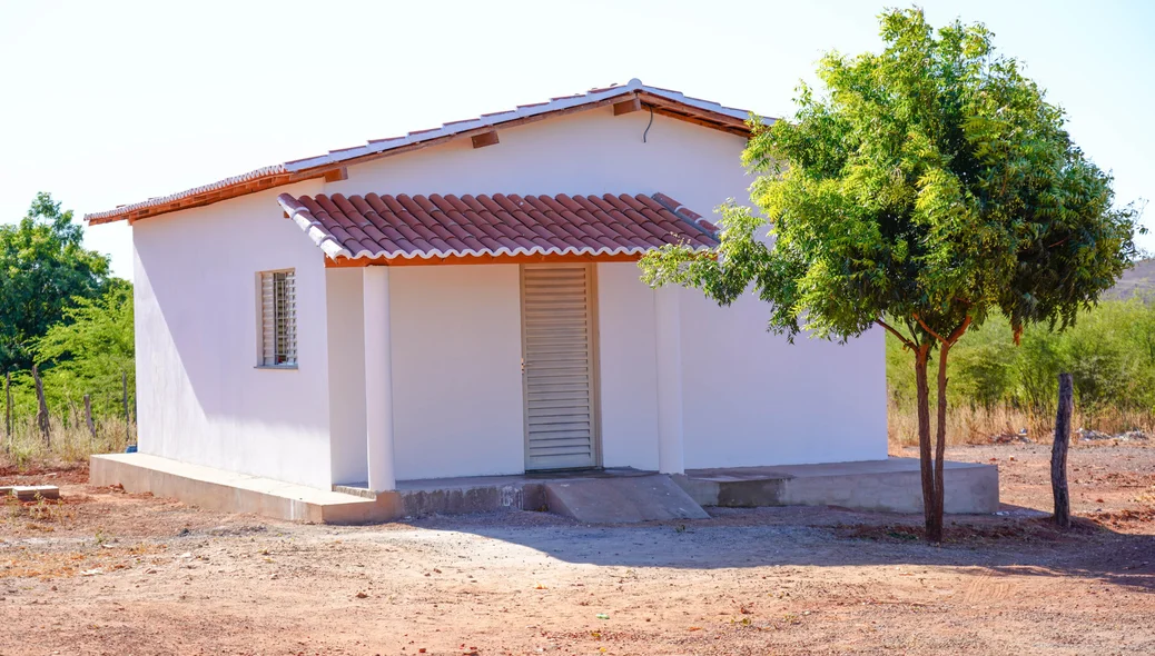 Residência entregue pelo Programa Minha Casa, Minha Vida Rural