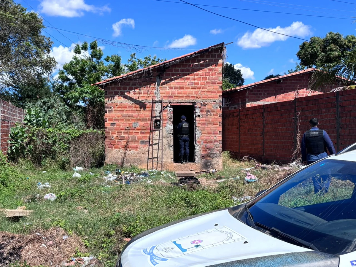 Residência onde o bebê Bruno Henrique morreu
