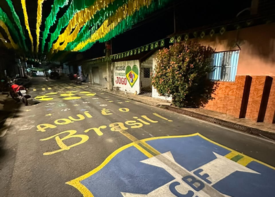 Rua Santo André, no bairro Novo Horizonte