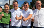 Rubens Vieira acompanha Rafael Fonteles na inauguração de 40 mil m² de asfalto em Agricolândia