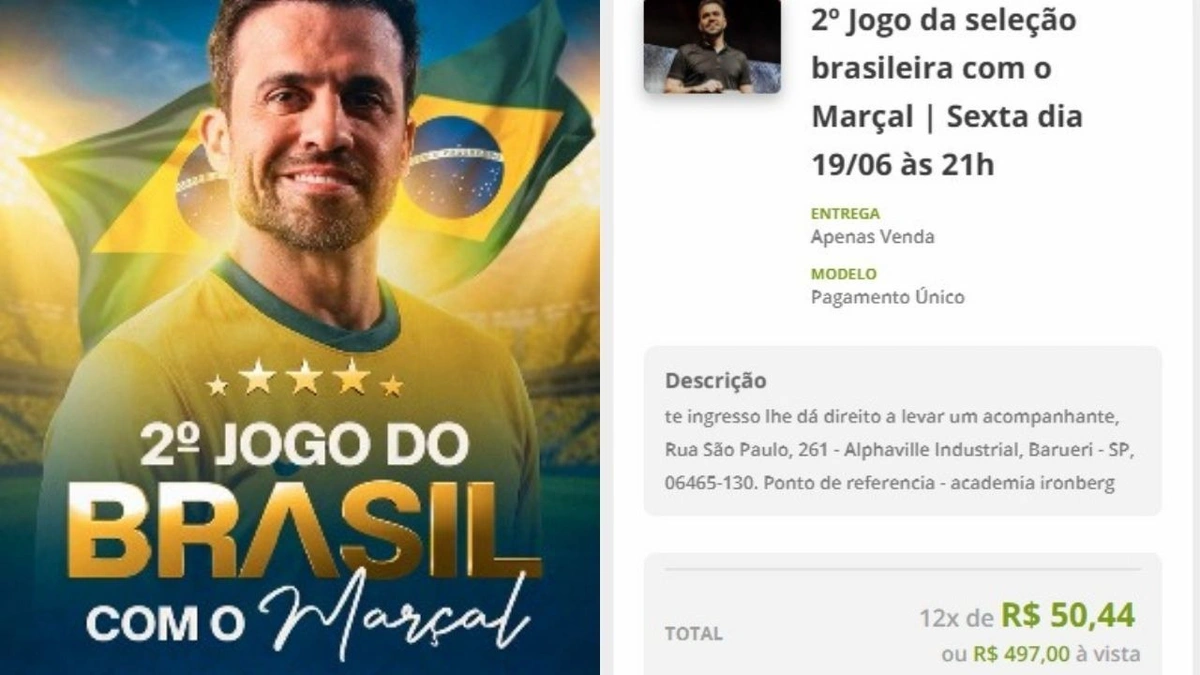 Segundo a página de vendas, o valor pode ser parcelado em até 12 vezes de R$ 50,44.