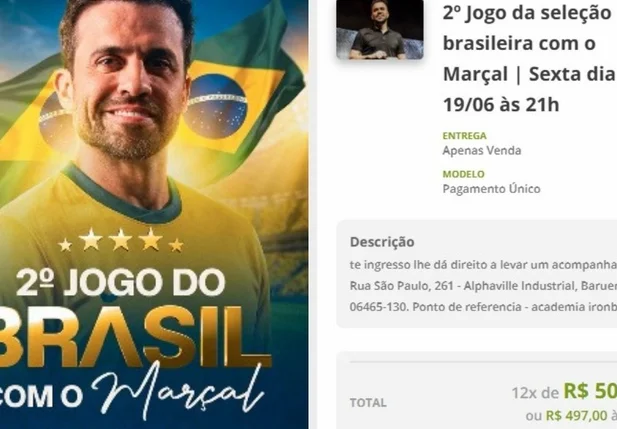 Segundo a página de vendas, o valor pode ser parcelado em até 12 vezes de R$ 50,44.