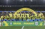 Seleção Brasileira antes do amistoso contra o Panamá, no Maracanã