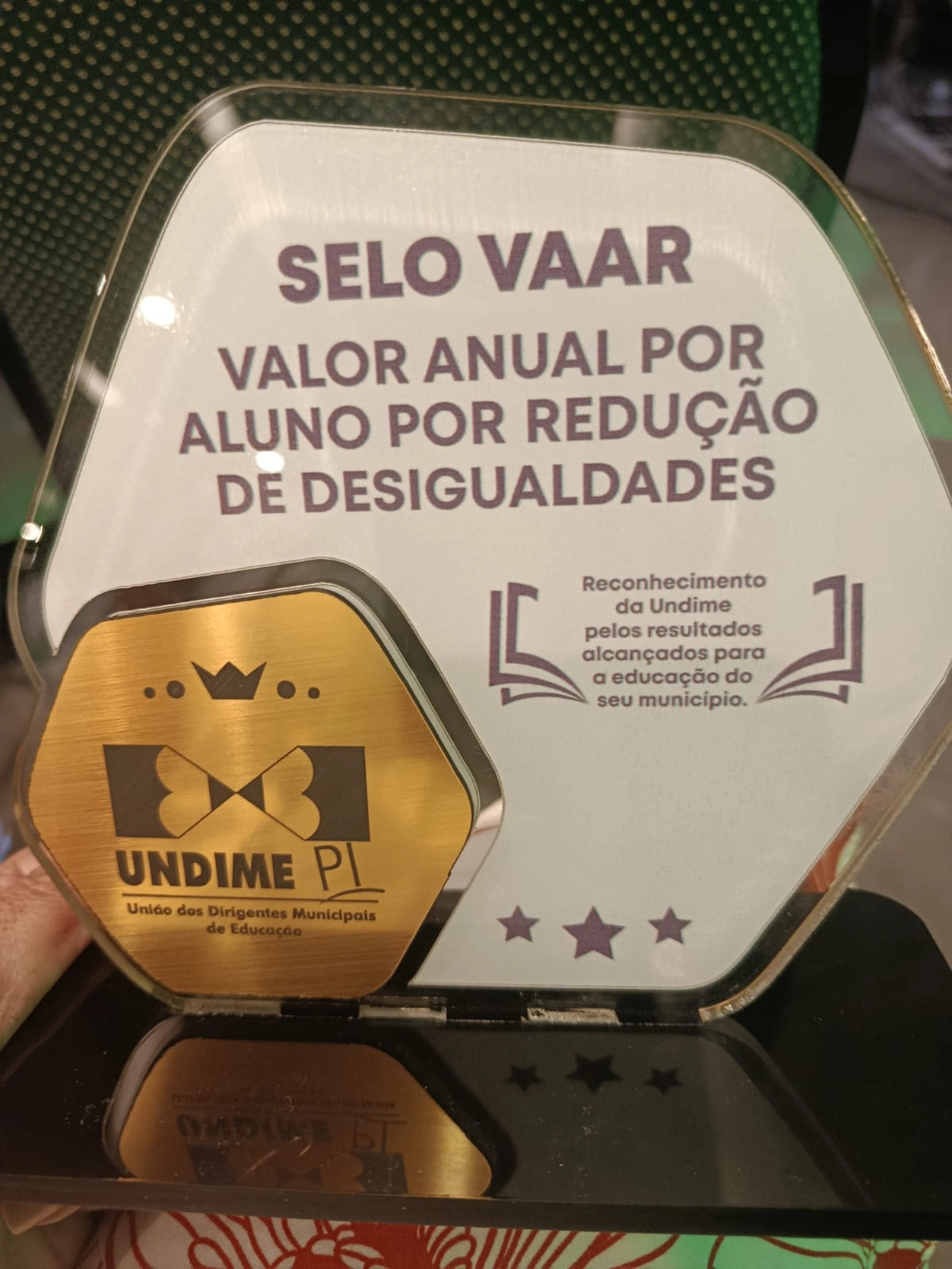 Selo VAAR (Valor Aluno Ano por Resultado)