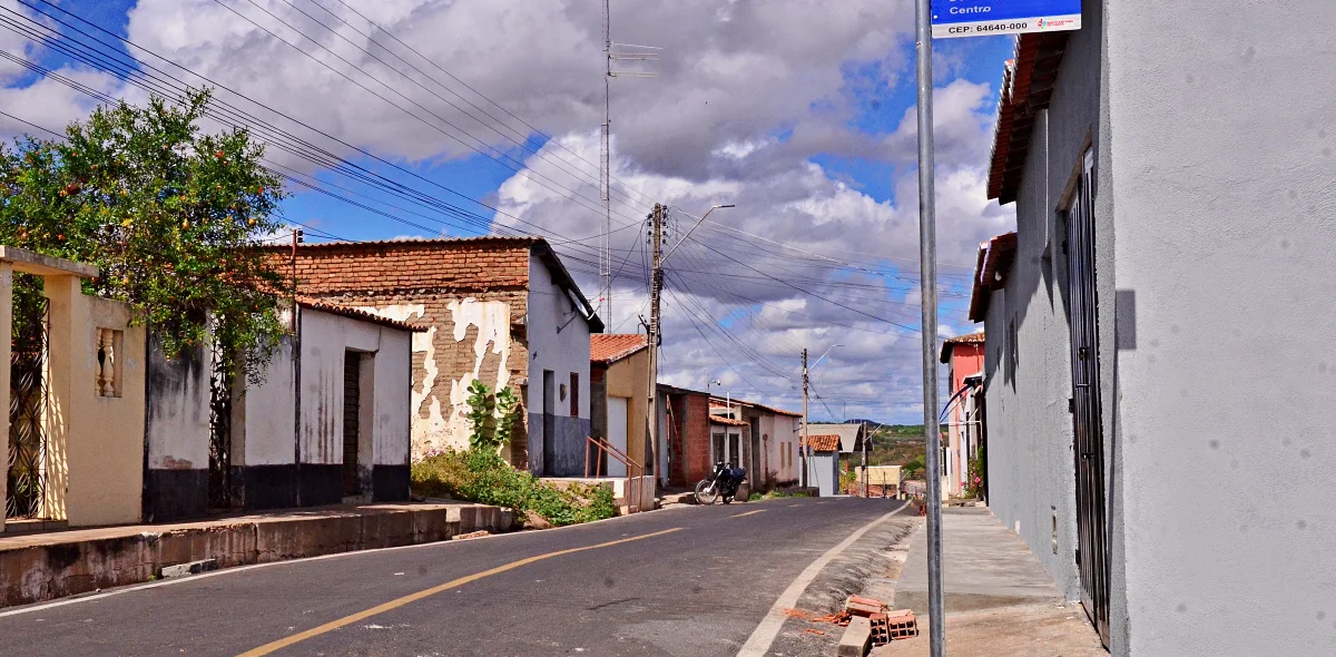 Sinalização de ruas em Santo Antônio de Lisboa