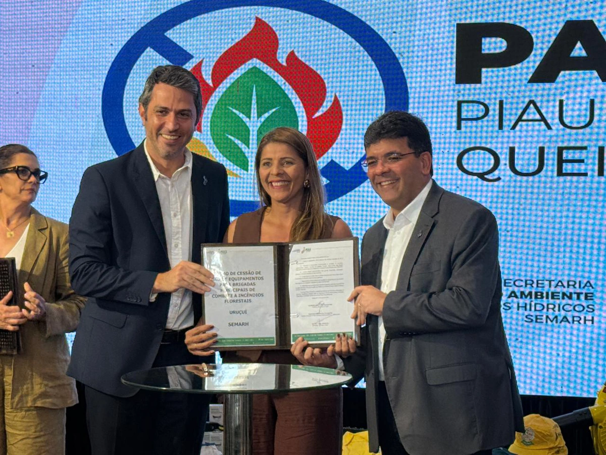 Solenidade de lançamento do Pacto Piauí Sem Queimadas