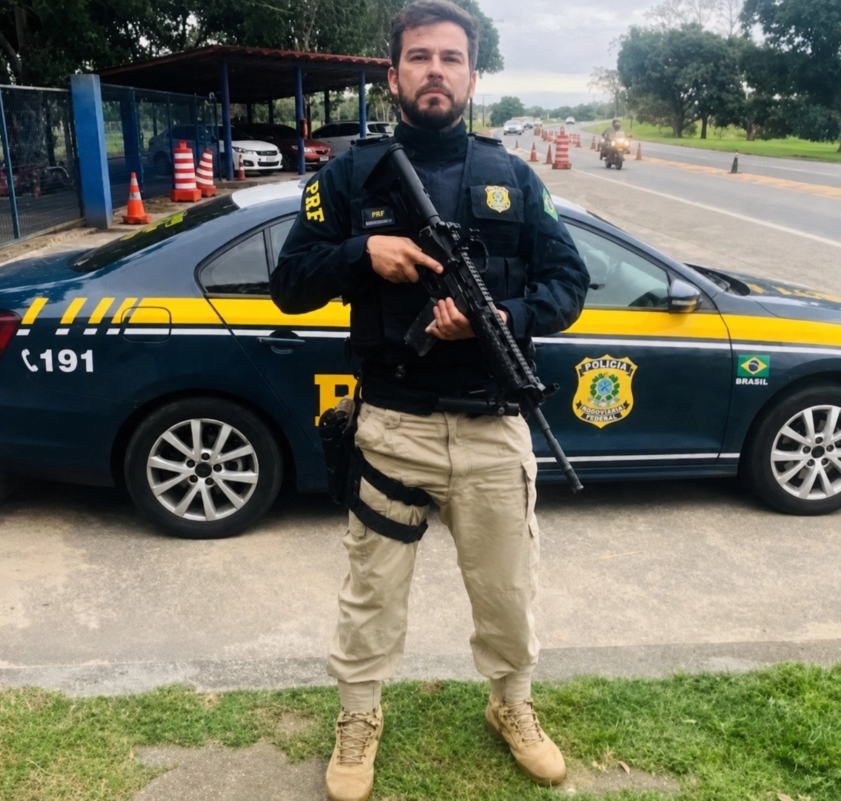 Superintendente da PRF no Espírito Santo, Wermeson Mario Pestana, conhecido nas redes sociais como “Jhonson Pestana”