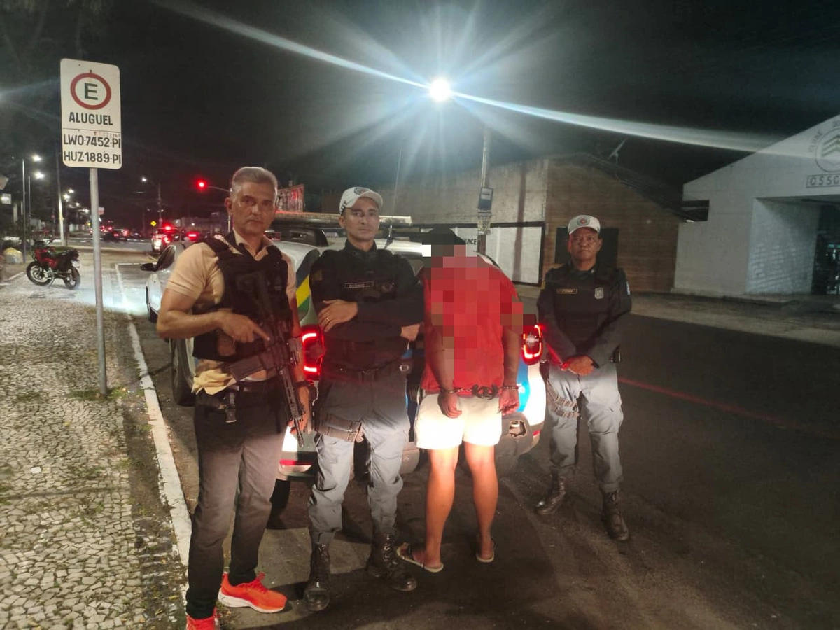 Suspeito de integrar facção criminosa é preso em Teresina