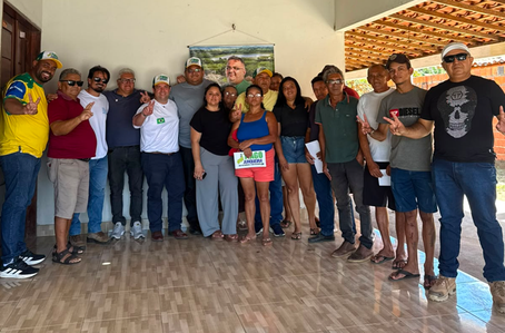 Tiago Junqueira cumpre agenda em Lagoa de São Francisco e dialoga com lideranças da região