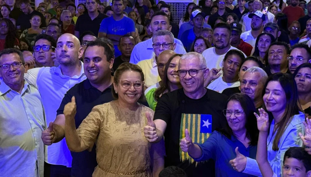 Tiago Vasconcelos reuniu apoiadores