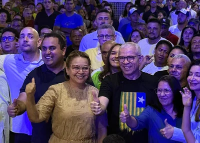 Tiago Vasconcelos reuniu apoiadores