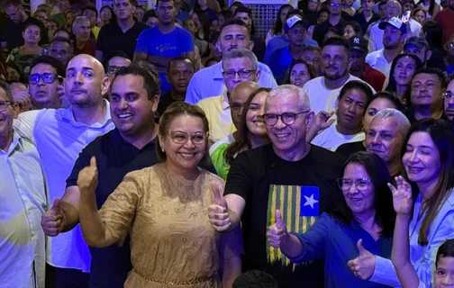 Tiago Vasconcelos reuniu apoiadores