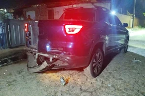Veículo da vítima foi recuperado pela PM