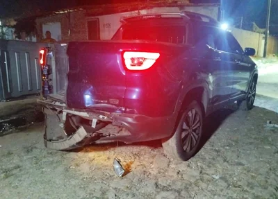 Veículo da vítima foi recuperado pela PM