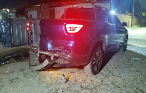Veículo da vítima foi recuperado pela PM