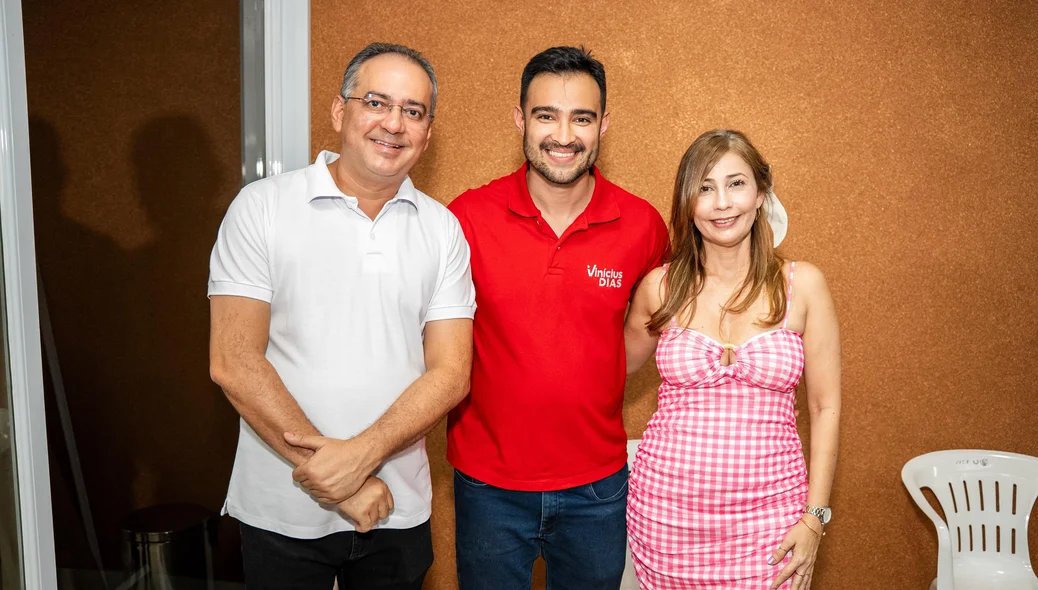 Vinícius Dias cumpre agenda em Oeiras
