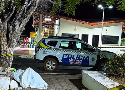 Vítima foi morta com disparos de arma de fogo em Paes Landim