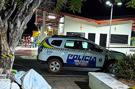 Vítima foi morta com disparos de arma de fogo em Paes Landim