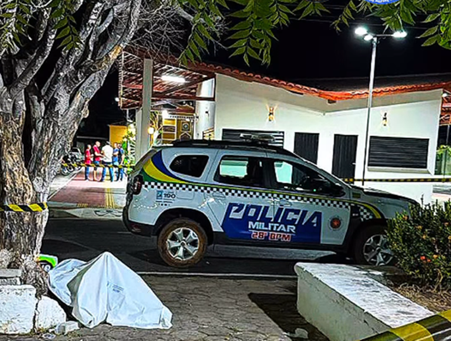 Vítima foi morta com disparos de arma de fogo em Paes Landim