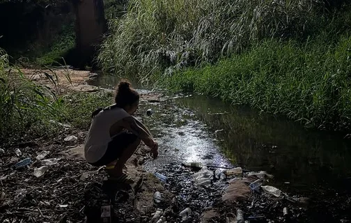 Whindersson Nunes no riacho Grotão