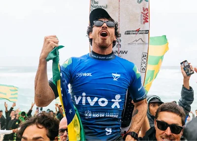 Yago Dora vence italiano e conquista título da WSL em Saquarema