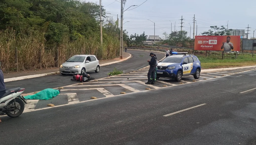 Acidente com vítima fatal na Alça da Ponte Anselmo Dias