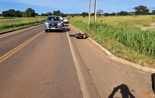 Acidente que vitimou o jovem Felipe Valadares da Silva, de 22 anos