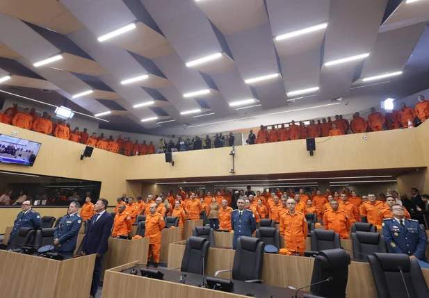 Alepi realiza solenidade em homenagem ao Corpo de Bombeiros do Piauí