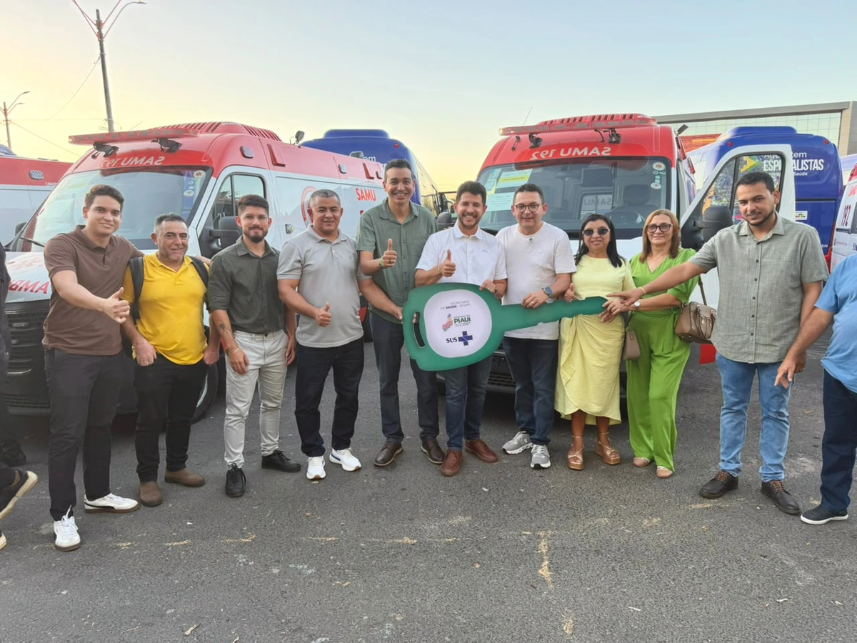 Ambulância entregue