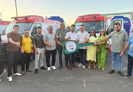Prefeitura de Hugo Napoleão recebe nova ambulância e confirma implantação do SAMU
