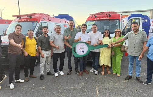 Ambulância entregue