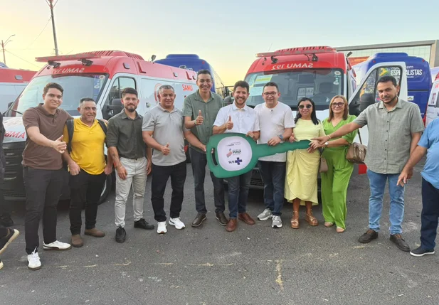 Ambulância entregue
