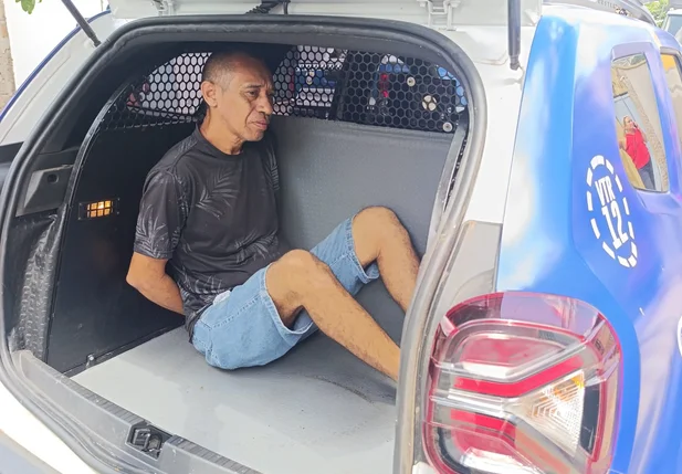 Antônio Gonçalves da Costa foi preso pala Guarda Municipal