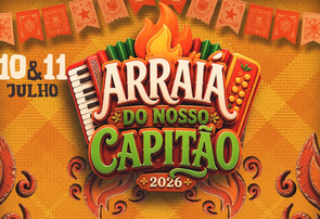 Arraiá do Nosso Capitão 2026 começa nesta sexta (10) com dois dias de festa em Capitão de Campos