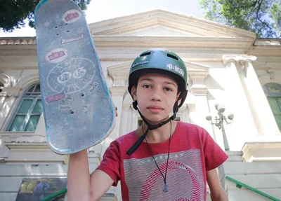 Arthur Gabriel, de 13 anos, viralizou nas redes sociais