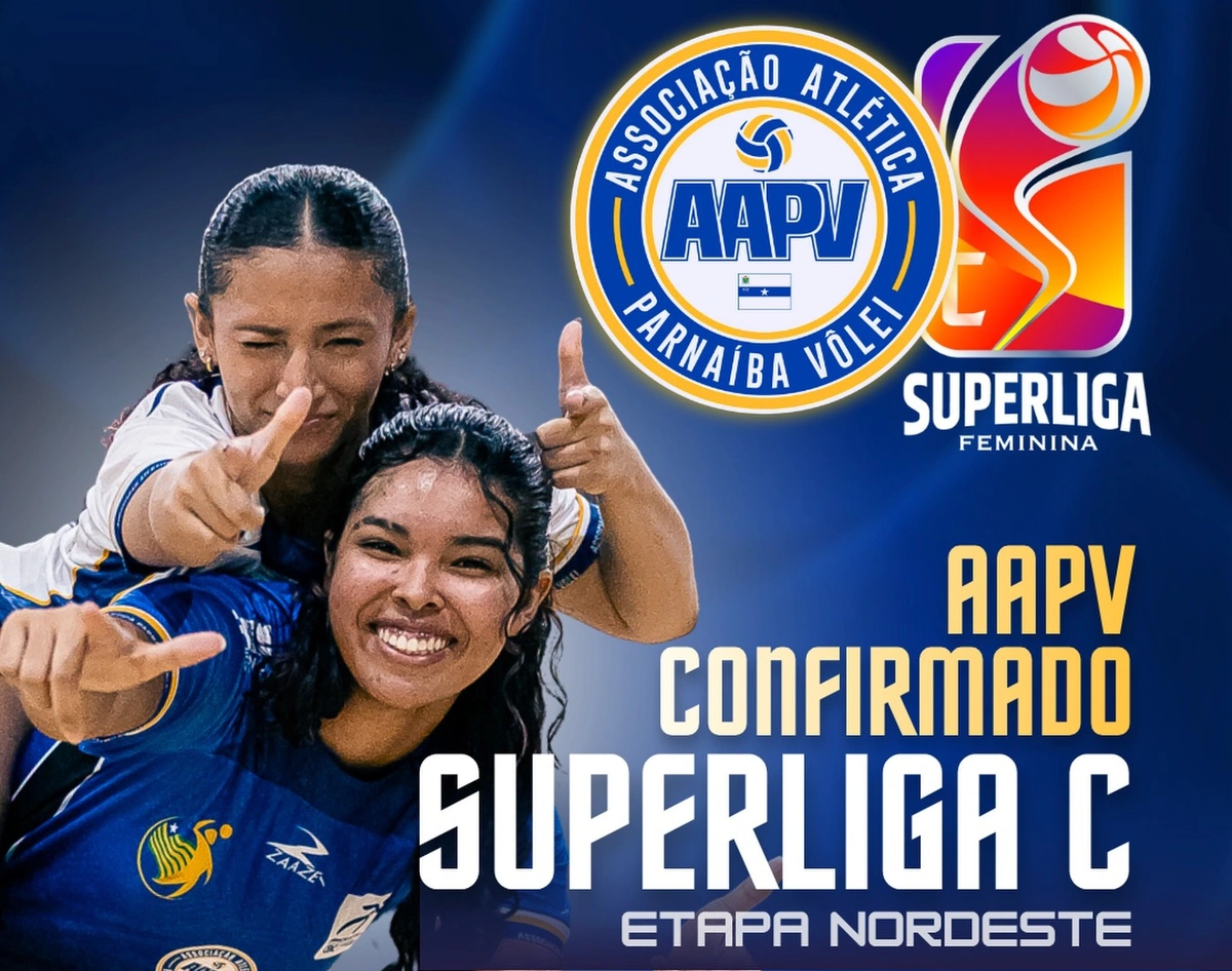 Associação Atlética Parnaíba Vôlei confirma participação na Superliga C Feminina 2026