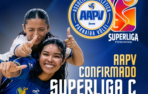Associação Atlética Parnaíba Vôlei confirma participação na Superliga C Feminina 2026