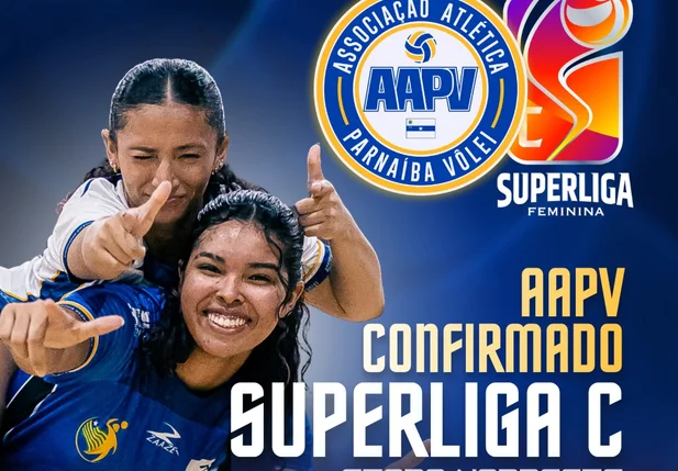 Associação Atlética Parnaíba Vôlei confirma participação na Superliga C Feminina 2026