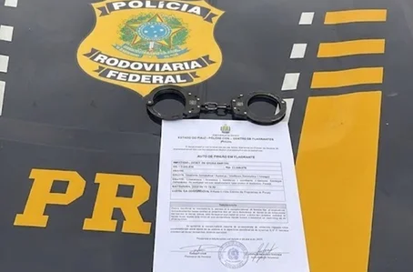 Auto de prisão em flagrante do homem que agrediu e ameaçou a mulher em Picos