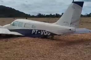 Avião de pequeno porte faz pouso forçado na zona rural de Timon