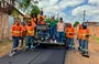 Bairro Bernardo Rêgo recebe serviços de asfaltamento em Esperantina