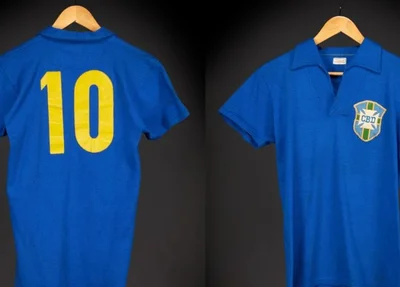 Camisa usada por Pelé na final da Copa de 1958 é vendida por R$ 25 milhões