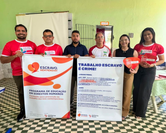 Campanha “Cartão Vermelho ao Trabalho Infantil” promove conscientização em escolas estaduais