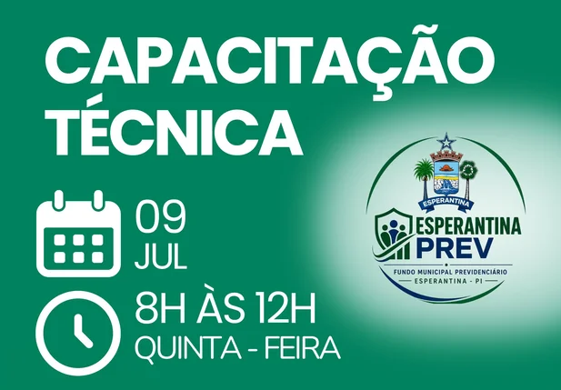 Capacitação em Esperantina