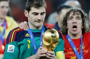 Casillas foi campeão pela Espanha em 2010