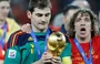 Casillas foi campeão pela Espanha em 2010