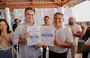 Ciro Nogueira e o prefeito Gilson Castro em um evento