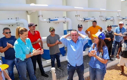 Ciro Nogueira garantiu água para mais de 342 mil piauienses em diversas cidades